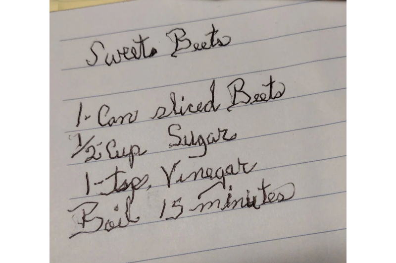 Grandma's Sweet Beets